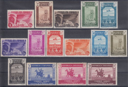 ESPAÑA 1936 Nº 711/725 NUEVO, SIN FIJASELLOS - Unused Stamps