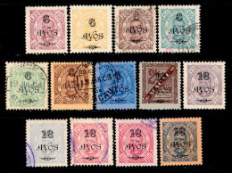 ! ! Macau - 1902 King Carlos W/OVP (Complete Set) - Af. 111 To 123 - Used & No Gum (cb 128) - Gebraucht