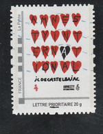 MONTIMBRAMOI JC DE CASTELBAJAC  AMNESTY INTERNATIONAL OBLITERE - Used Stamps