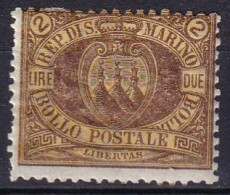 SAINT-MARIN - 2 L. De 1892/94 - Ungebraucht