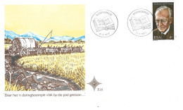 AFRIQUE DU SUD. N°415 De 1977 Sur Enveloppe 1er Jour. Poète Jacob Daniel Du Toit. - FDC