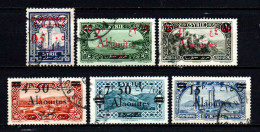 Alaouites- 1926 -  Tb De Syrie Surch - N° 41 à 46 -  Oblit - Used - Oblitérés