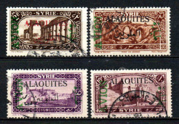 Alaouites- 1925 -  Tb De Syrie Surch - PA 5 à 8 -  Oblit - Used - Gebraucht