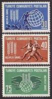 1963 TURKEY THE FIGHT FOR HUNGER MNH ** - Nuevos