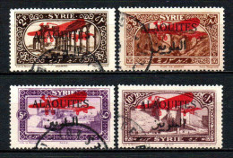 Alaouites- 1926 -  Tb De Syrie Surch - PA 9 à 12 -  Oblit - Used - Oblitérés