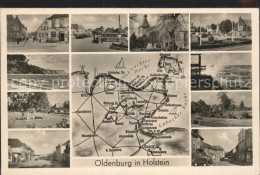 42088073 Oldenburg Holstein Lageplan Orts Und Teilansichten Strand Brandung Olde - Oldenburg (Holstein)