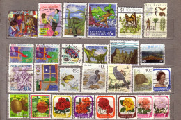 NEW ZEALAND 27 Used (o) Different Stamps Lot #1606 - Colecciones & Series