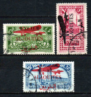 Alaouites- 1929 -  Tb De Syrie Surch - PA 14 à 16 -  Oblit - Used - Used Stamps