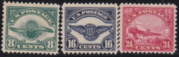 USA    .    Yvert    .    Airmail  4/6   (2 Scans)  .    *     .    Mint-hinged - 1a. 1918-1940 Gebraucht