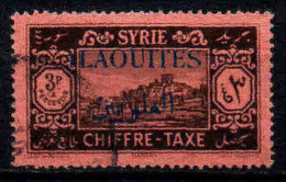 Alaouites- 1930 -  Tb De Syrie Surch - Tb Taxe N° 9  -  Oblit - Used - Used Stamps