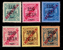 ! ! St. Thomas - 1915 King Carlos OVP (Complete Set) - Af. 219 To 224 - MH (cb 150) - St. Thomas & Prince