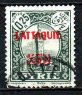 Lattaquié  - 1931 -  Tb De Syrie Surch - N° 3 - Oblit - Used - Used Stamps
