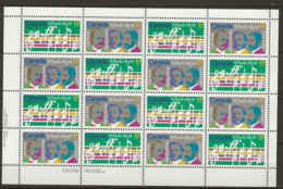 1980 MNH Canada Mi 768-69 Sheet Postfriis** - Blocchi & Foglietti