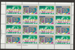 1980 MNH Canada Mi 768-69 Sheet Postfriis** - Blocs-feuillets