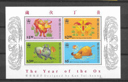 1997 MNH Hong Kong, Mi Block 45 Postfris - Ungebraucht