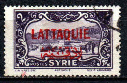 Lattaquié  - 1931 -  Tb De Syrie Surch - N° 9 - Oblit - Used - Gebruikt