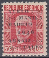 ESPAÑA 1936 Nº 741 NUEVO, SIN FIJASELLOS - Unused Stamps