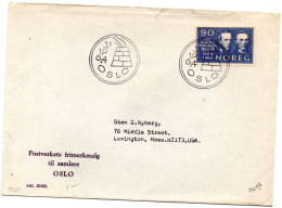 Carta De Noruega De 1964 - Briefe U. Dokumente