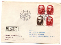 Carta De Noruega De 1968 - Briefe U. Dokumente