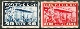 Russia 1930 Unif. A20/21 **/MNH VF/F - Unused Stamps