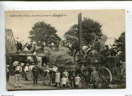 Lusignan Battages Dans La Région Du Poitou - Lusignan