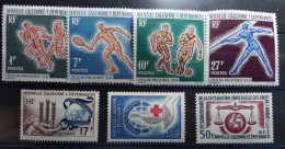 NOUVELLE CALEDONIE - Année Complète 1963 - N°Yv. 307 à 313 - 7 Valeurs - Neuf Luxe ** - Nuevos