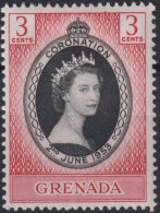 1953 Grenada (...-1974) *F  Mi:GD 162, Sn:GD 170, Yt:GD 161, Queen Elizabeth II - Grenada (...-1974)