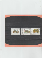 Romania 1992 - (YT) 4041-43 Used " Anniversari" 3 Valori Della Serie 4041/44 - Used Stamps