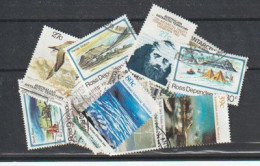 ANTARCTIC TERRITORIES. NEW-ZEALAND ROSS & AUSTRALIA ANTARCTIC TERRITORIES. Lot De 15 T-p Oblitérés # 5 - Mezclas (max 999 Sellos)