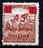 Hongrie - 1919 -  Tb De Hongrie Surch    -  N° 13 -  Neufs (*) - MLH No Gum - Unused Stamps