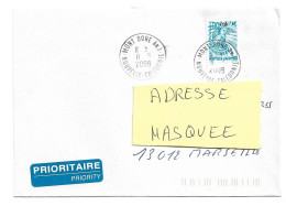 (C03) - NOUVELLE CALEDONIE - Y&T N°963 (?) SEUL SUR LETTRE MONT DORE AN 1 => FRANCE 2009 - Briefe U. Dokumente