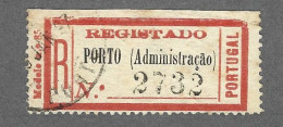 Recepisse  Ancien   De Lettre Recommandee   -  Portugal - Porto - Sonstige & Ohne Zuordnung