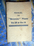 MANUEL DES BROWNIES PLIANTS SIX 20 ET SIX 169 Marque KODAK PATHE - Fotoapparate