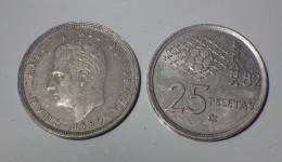 Spagna - Spain - Espana - Spanien - 25 Pesetas 1980 (*82) Espana 82 KM#818 - 25 Peseta