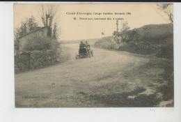 AUTOMOBILES - CIRCUIT D'AUVERGNE - COUPE GORDON BENNETT 1905 - NÉBOUZAT Tournant Des 4 Routes  - Pub CHAUSSURES - Rallye