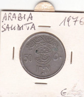 ARABIA SAUDITA 50 HALALA  ANNO 1976 COME DA FOTO - Arabia Saudita