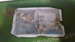 199 / BILLET DIX FRANCS 26/11/1942 - 10 F 1941-1949 ''Mineur''