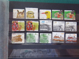 Portugal 2002-2010 Owl Birds Carnival Mask Tramway Bus Boats - Gebraucht