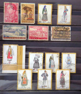 Greece 1957-1974 Costumes Temple Heroes - Used Stamps