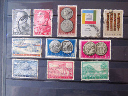 Greece 1956-1966 Coins Archaeology UNESCO Temple - Used Stamps