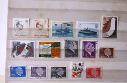 Turkey 1970-1980 Ships Telecomunications Forest Fire - Used Stamps