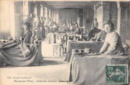 CPA 83 SALERNES / INTERIEUR D'USINE - Salernes