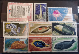 NOUVELLE CALEDONIE - ANNEE COMPLETE 1965 AVEC POSTE AERIENNE * - Unused Stamps
