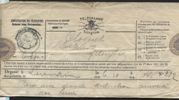 Telegramme Obl. Télégraphique FELUY-ARQUENNES 1892 (x646) Telegraaf - Telegrammi