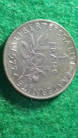 FRANSA- 1977      1/2     FRANC      XF - 5 Centimes