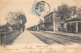 CPA 83 BANDOL / LA GARE / TRAIN - Bandol