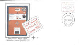 AFRIQUE DU SUD. Timbre De Distributeur N°1 De 1986 Sur Enveloppe 1er Jour. - Affrancature Meccaniche/Frama