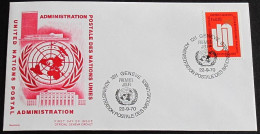 UNO GENF 1970 Mi-Nr. 11 FDC - FDC