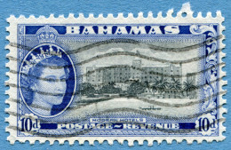 [FBL ● A-02] BAHAMAS - 1954 - Fort Montague Hotel, Nassau - 10 D - Michel BS 172 - 1859-1963 Colonie Britannique