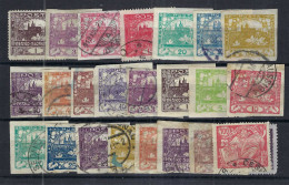 TCHEKOSLOVAQUIE Ca. 1918-1925: Lot D' Obl. - Used Stamps